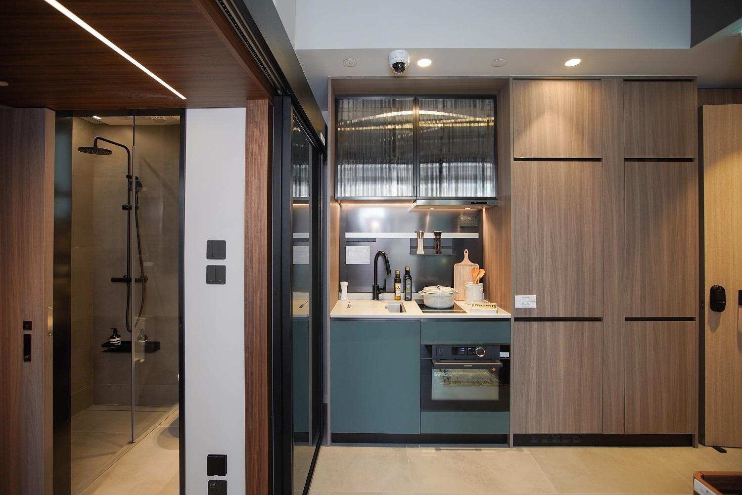 大角咀新盤|Larchwood面積267方呎一房 特大露台可放小梳化