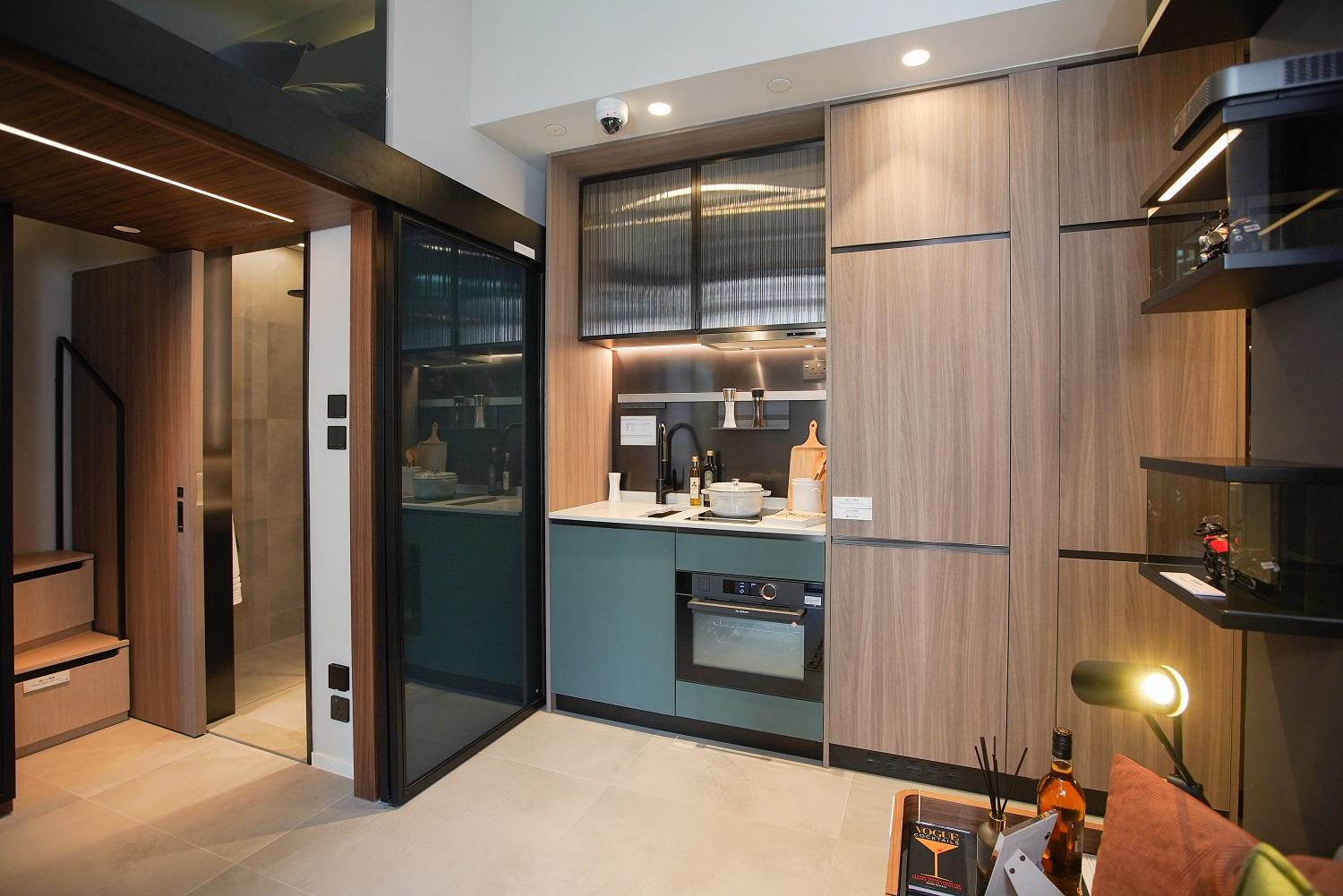 大角咀新盤|Larchwood面積267方呎一房 特大露台可放小梳化