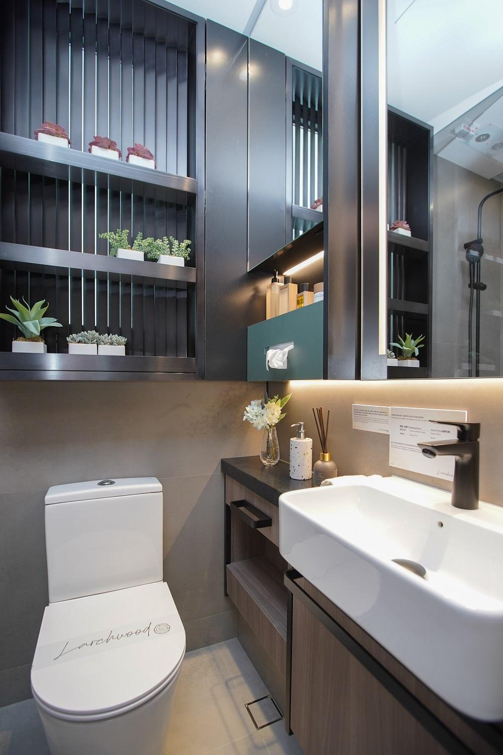 大角咀新盤|Larchwood面積267方呎一房 特大露台可放小梳化