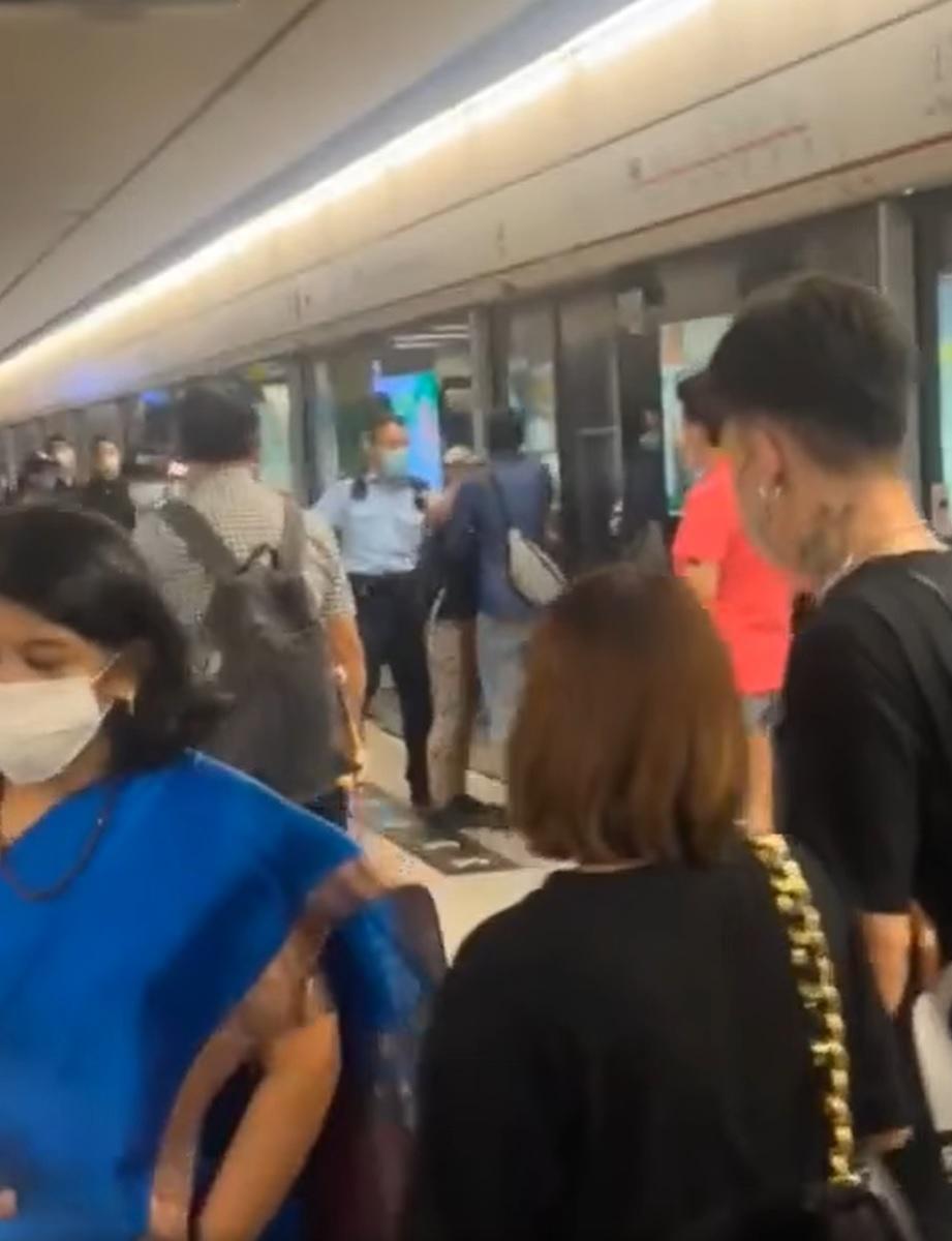 尖沙咀站非裔男襲警 警施放胡椒噴霧制服