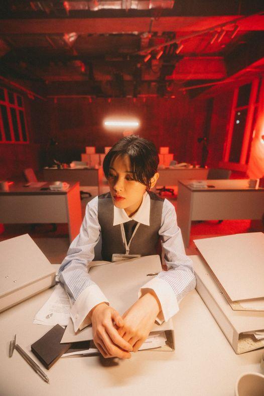 動作指導大讚陳蕾有潛質,能將鬥爭對立的眼神和心態演繹得非常到位。