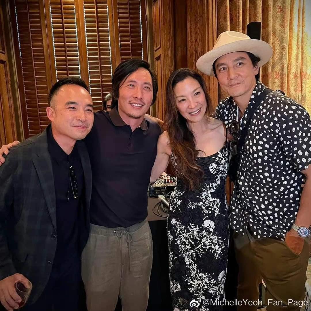 最近與楊紫瓊合演Disney+新劇的吳彥祖也有出席。