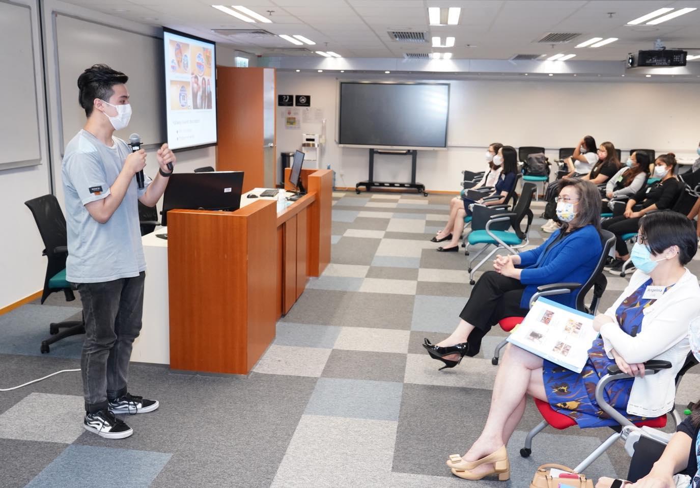 楊何蓓茵表示,實習生可以透過計劃累積工作的真實體驗