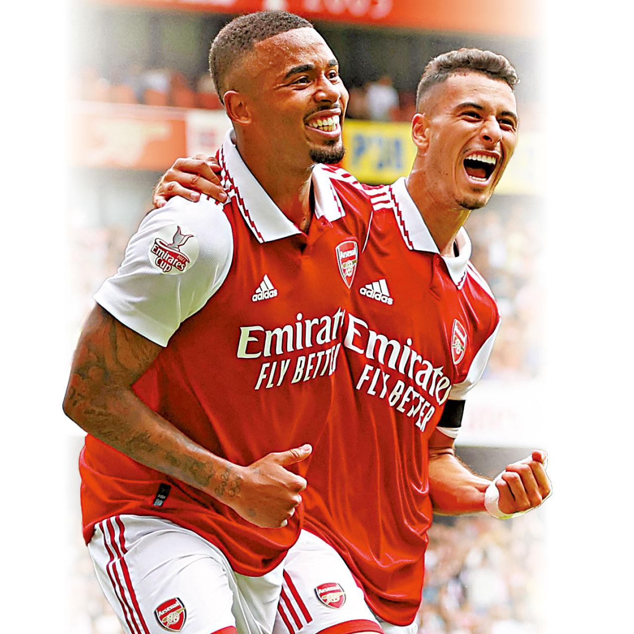 英超開鑼 倫敦揭戰幔 阿仙奴鋒強襲水晶宮