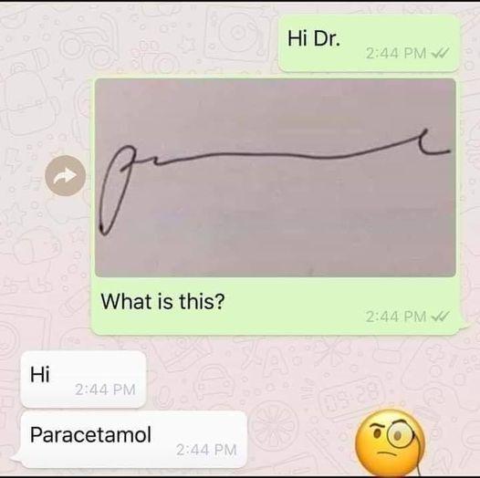 2019年在Facebook流傳的「短版」對話。(互聯網)