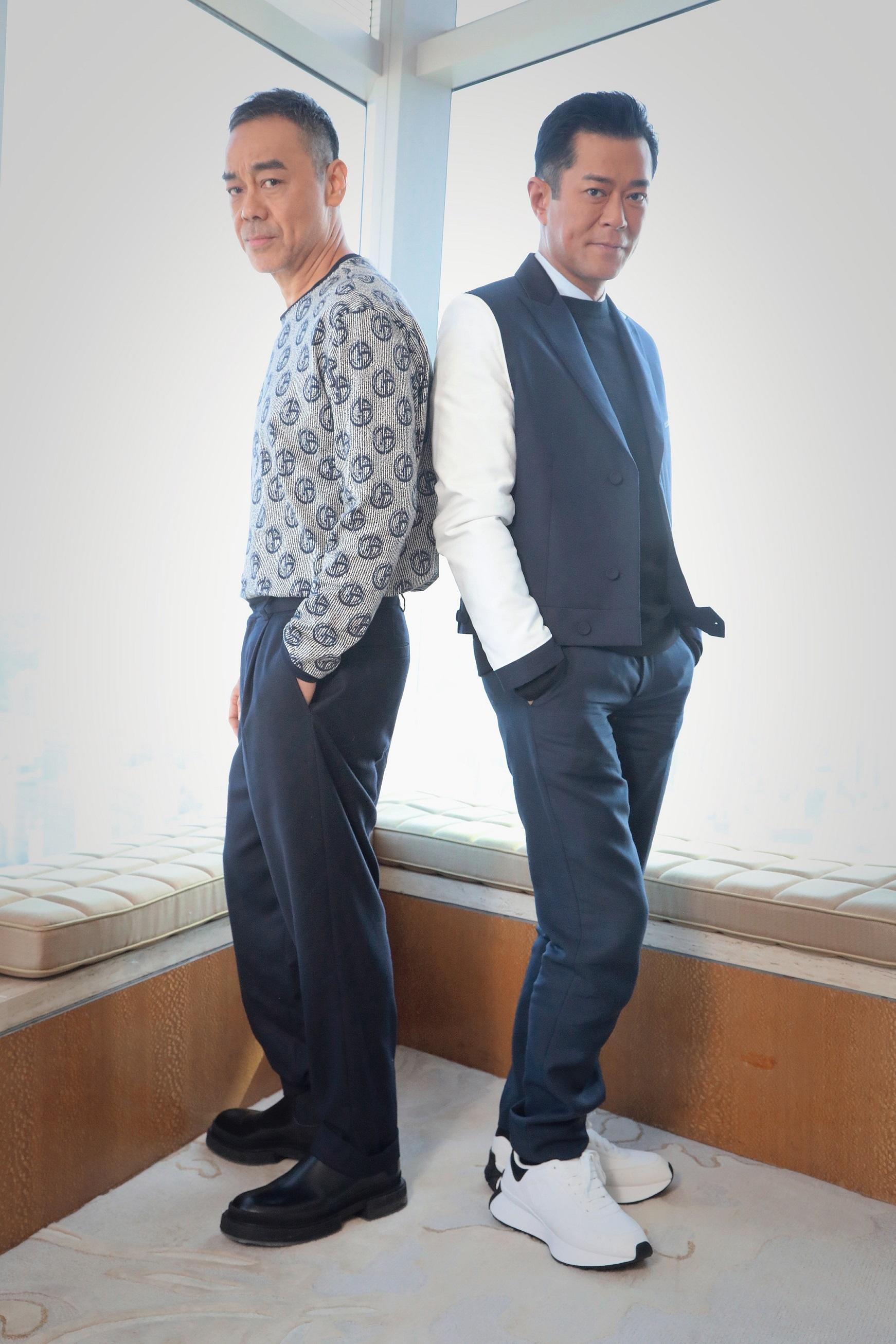 古天樂為拍《明日戰記》義無反顧,劉青雲深感佩服。