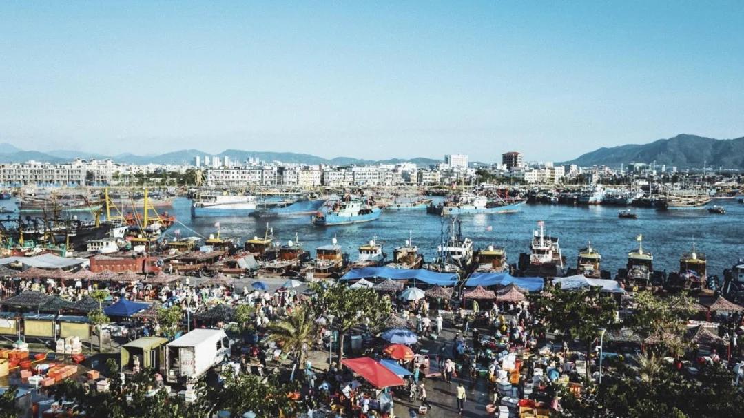 三亞崖州中心漁港為今次疫情傳播點。(互聯網)