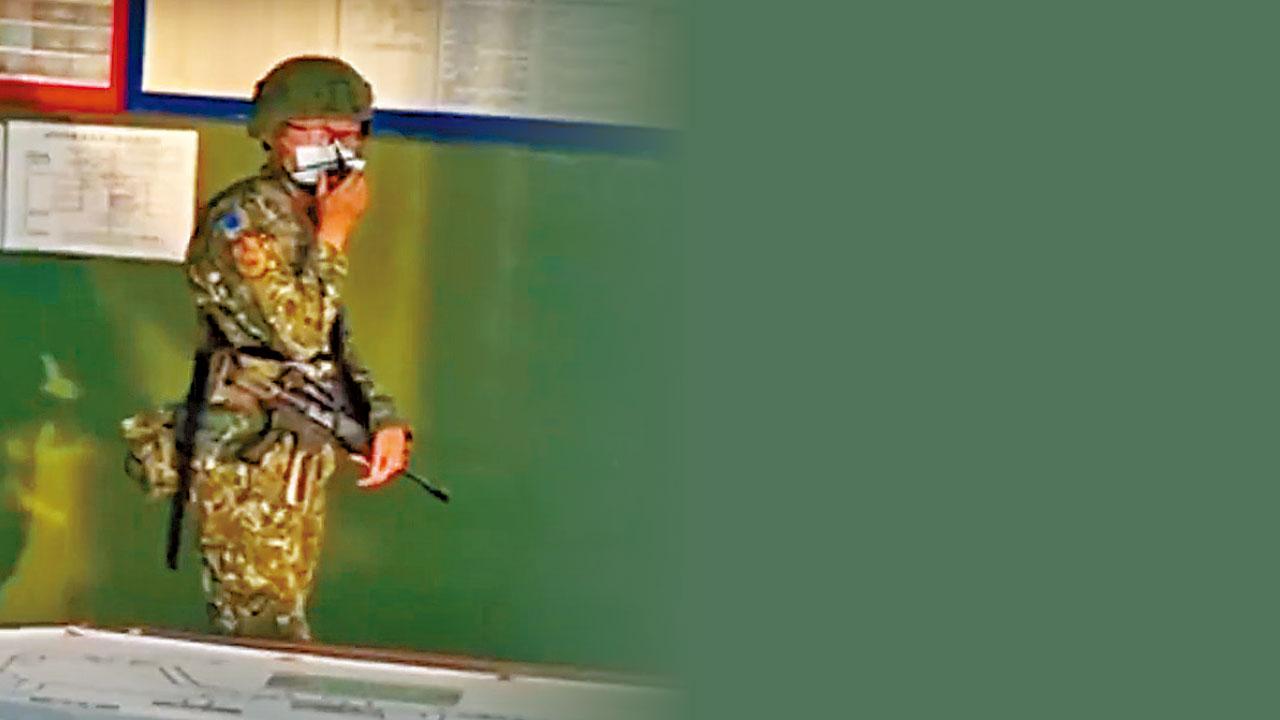 12日兩度抵金門 大陸無人機再飛近台軍哨崗