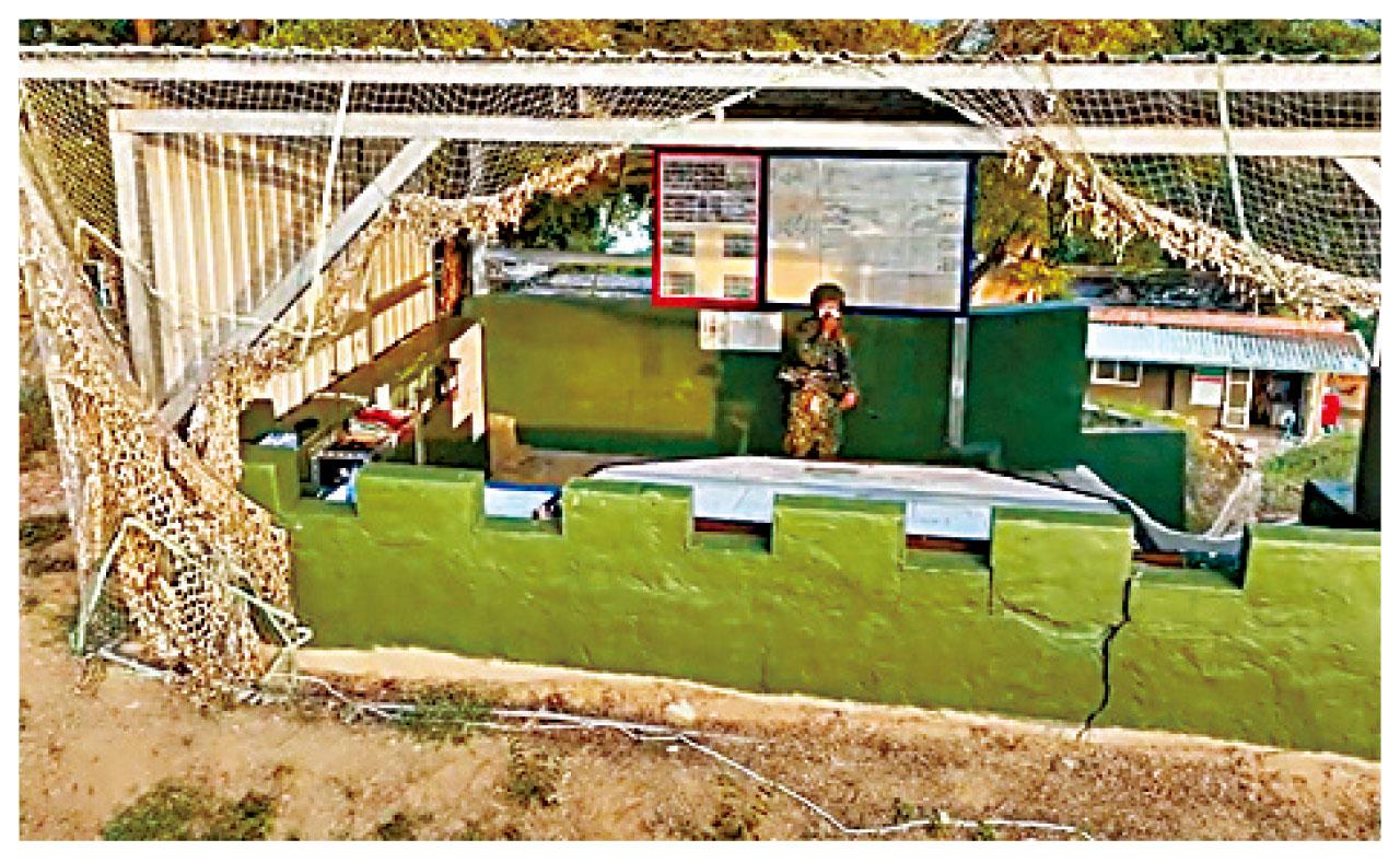 12日兩度抵金門 大陸無人機再飛近台軍哨崗