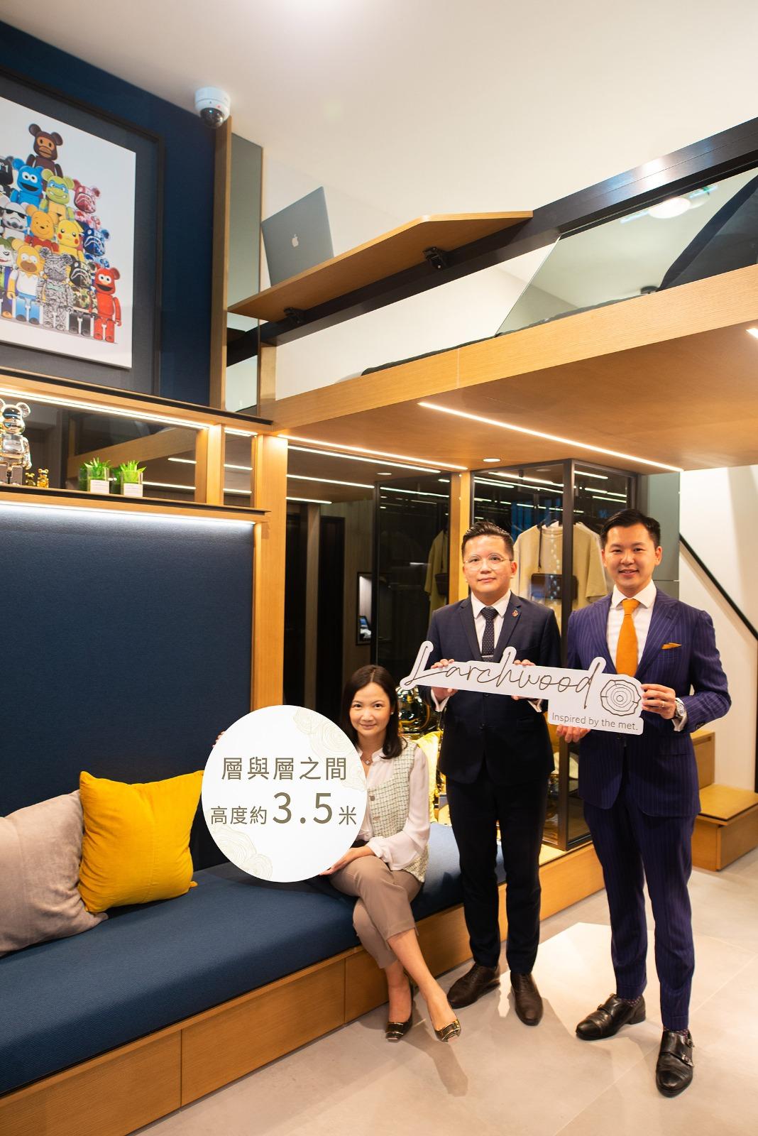 大角咀新盤|Larchwood開放式示位 樓高3.5米分隔上下層娛樂區及寢區