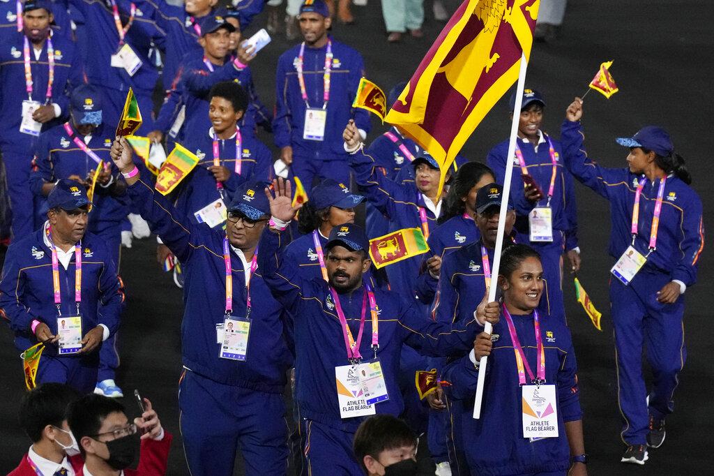參與英聯邦運動會的斯里蘭卡代表團,據報有3名成員出逃。(美聯社)