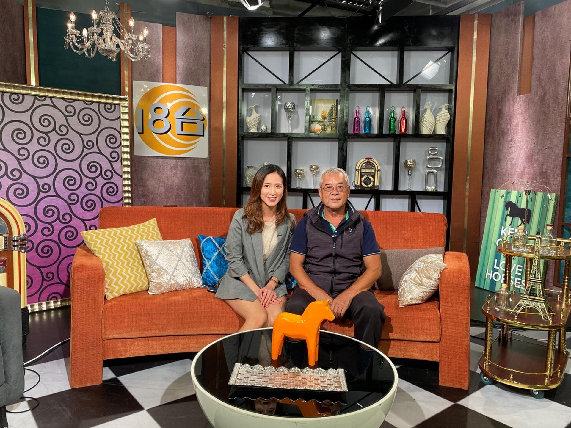 練馬師伍碧權曾在節目提及城城到醫院探望愛徒一事。