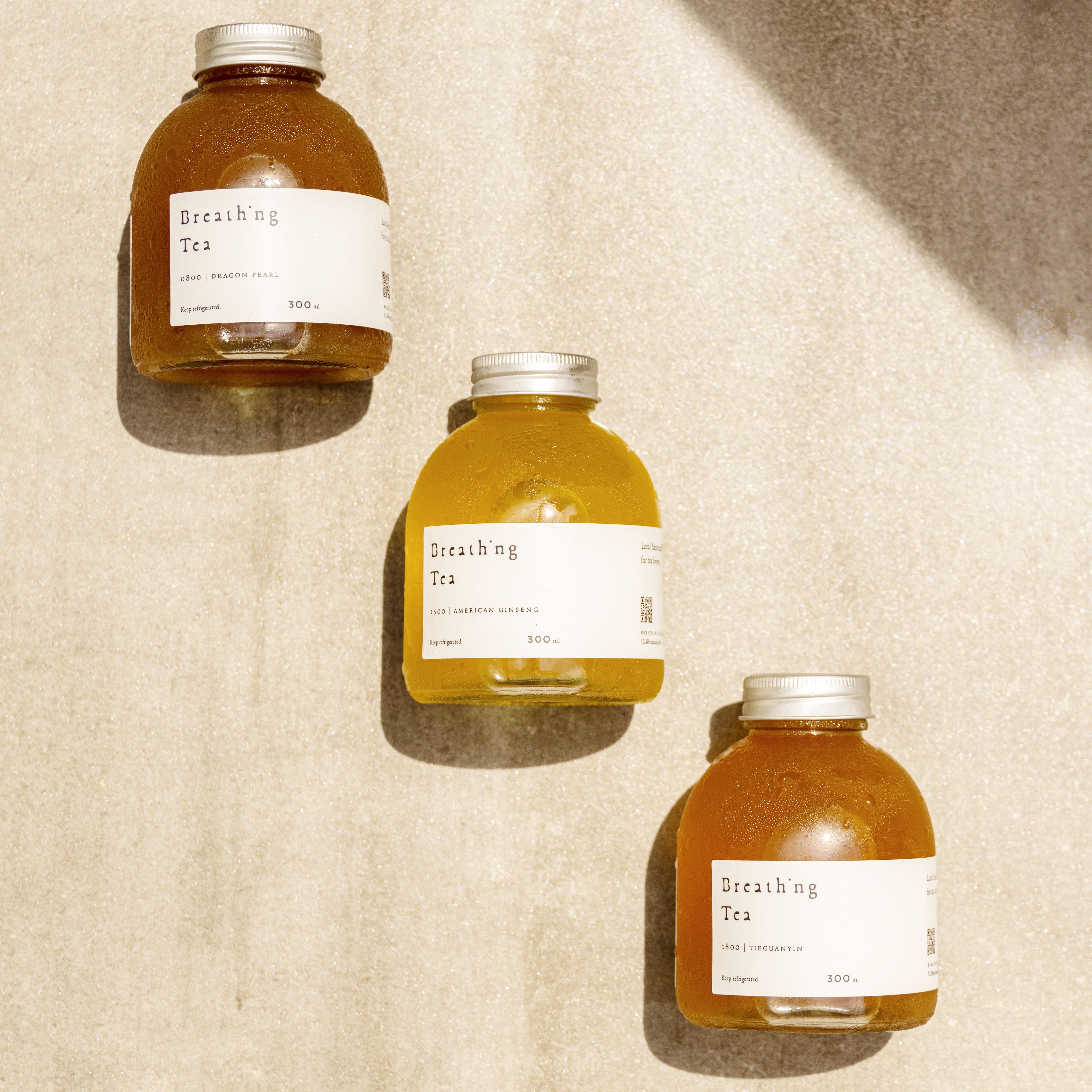 BREATHING TEA 是全天然本地手工釀製的紅茶菌,口感順滑,味道醇和,迎合愛茶之人的口味。