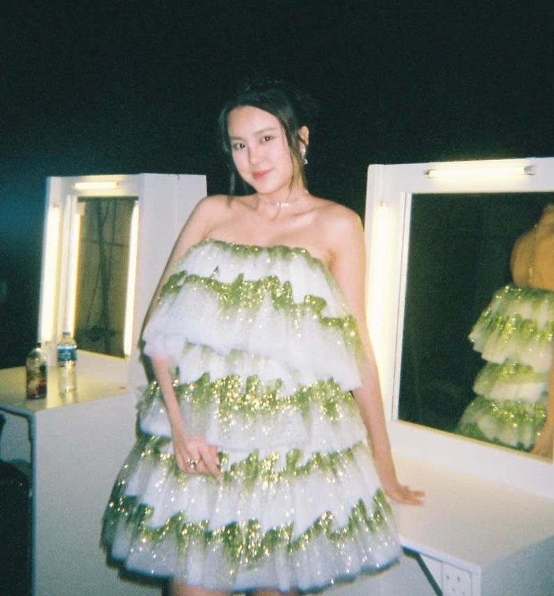 Chantel上載出騷前的照片。