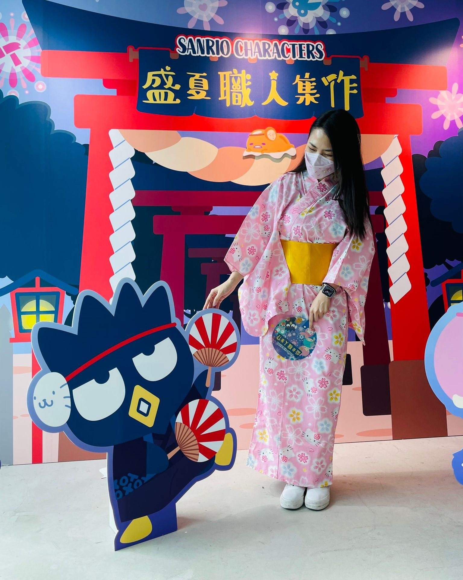 會特意安排了Sanrio characters浴衣體驗予一眾客人
