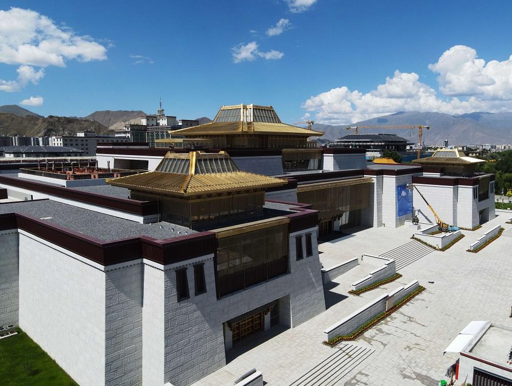 西藏博物館今起暫停開放。(中新社)
