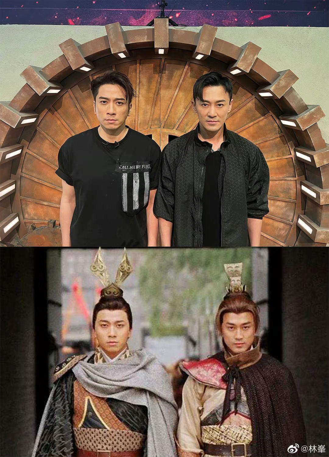 林峯與吳卓羲合演的2003年無綫劇《大唐雙龍傳》在內地曾大受歡迎,今次合體亦成為當地網民焦點。