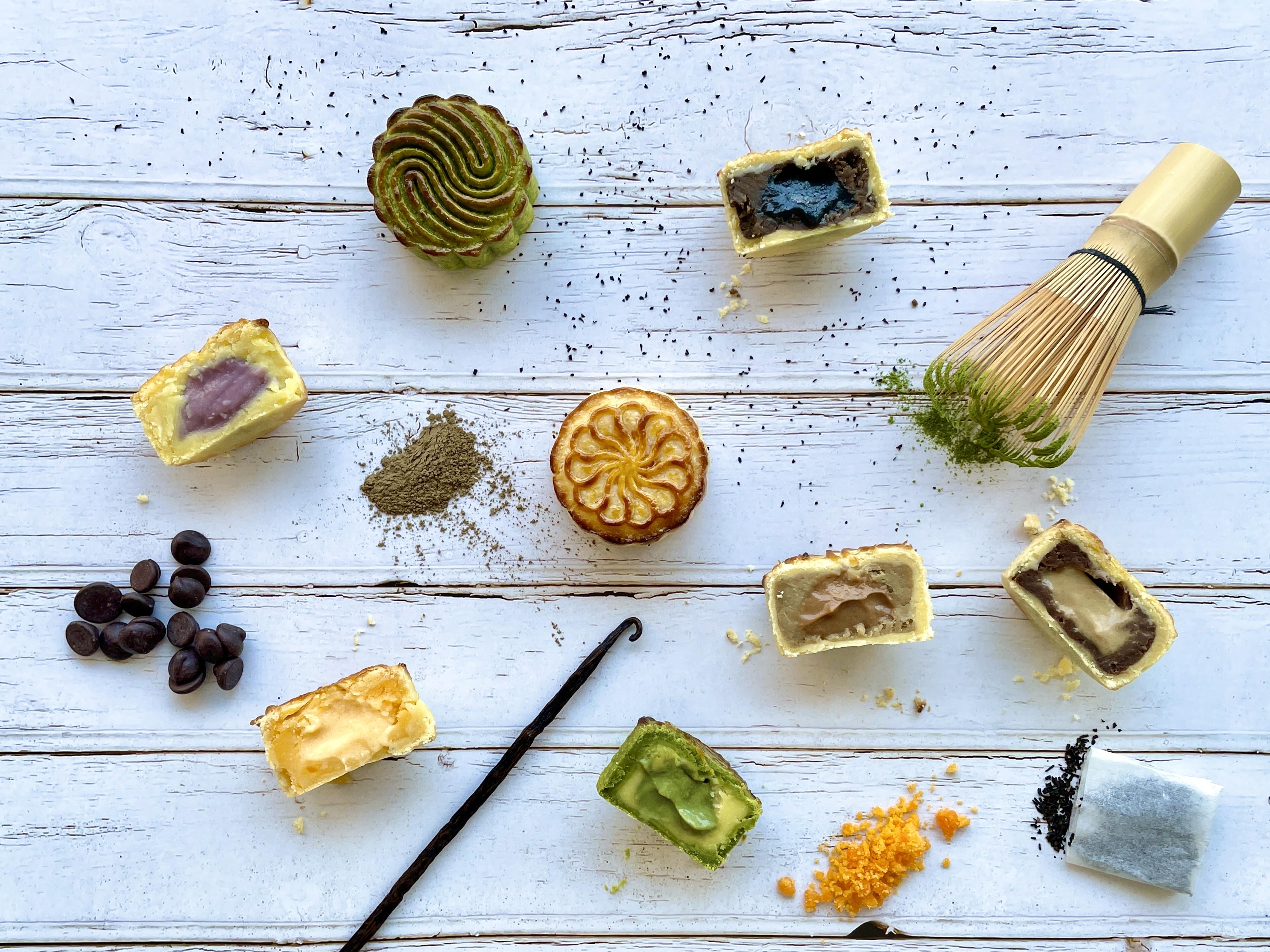 esca素食手工月餅