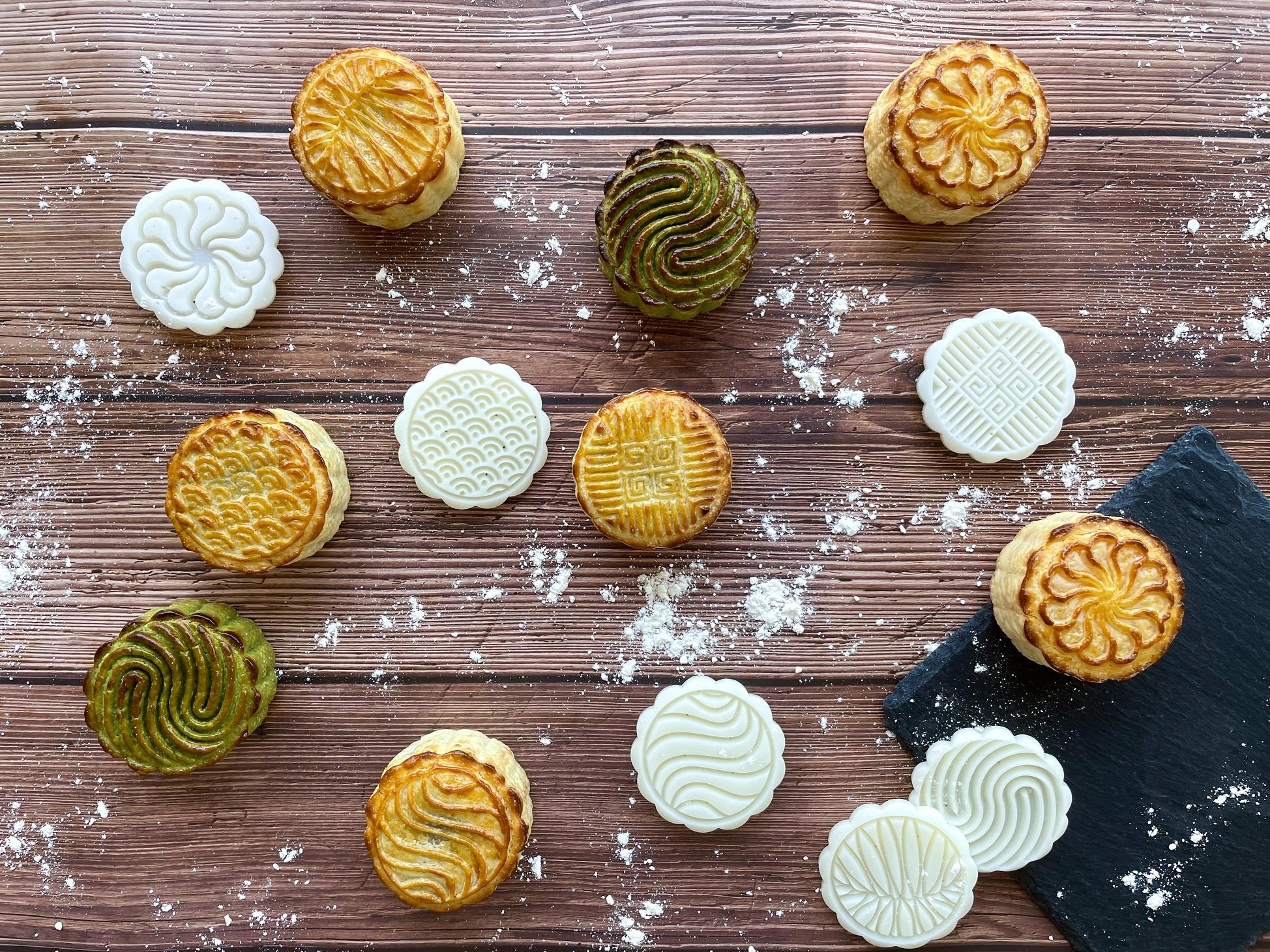 esca素食手工月餅