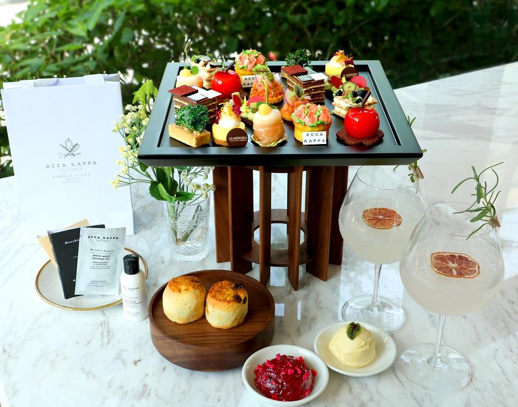 香港數碼港艾美酒店 x ACCA KAPPA:「香逸庭園下午茶」