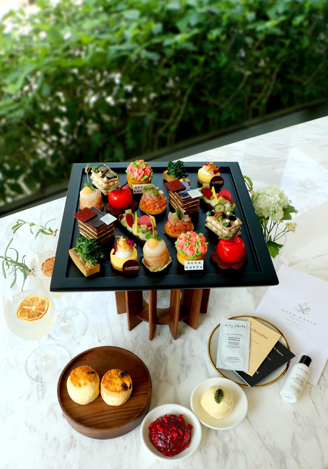 香港數碼港艾美酒店 x ACCA KAPPA:「香逸庭園下午茶」