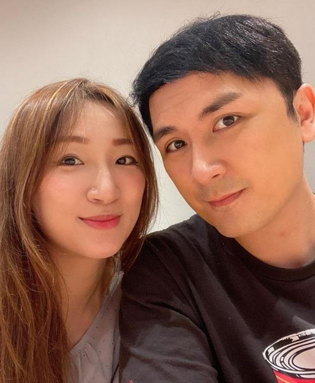 李泳豪與台籍女友Agnes Lin拍拖二年,非常恩愛。