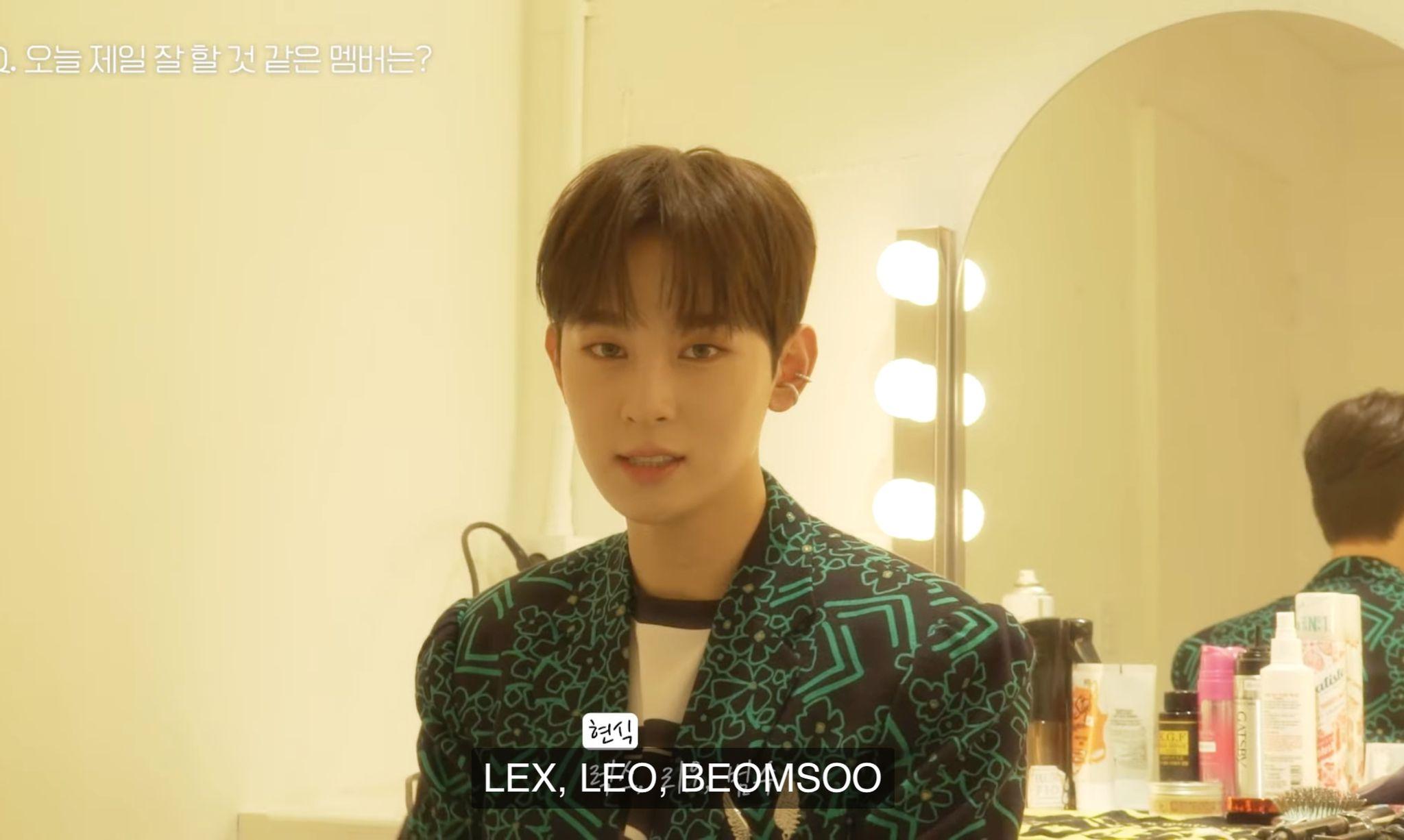 兩大隊長都選LEO 為最靚仔成員