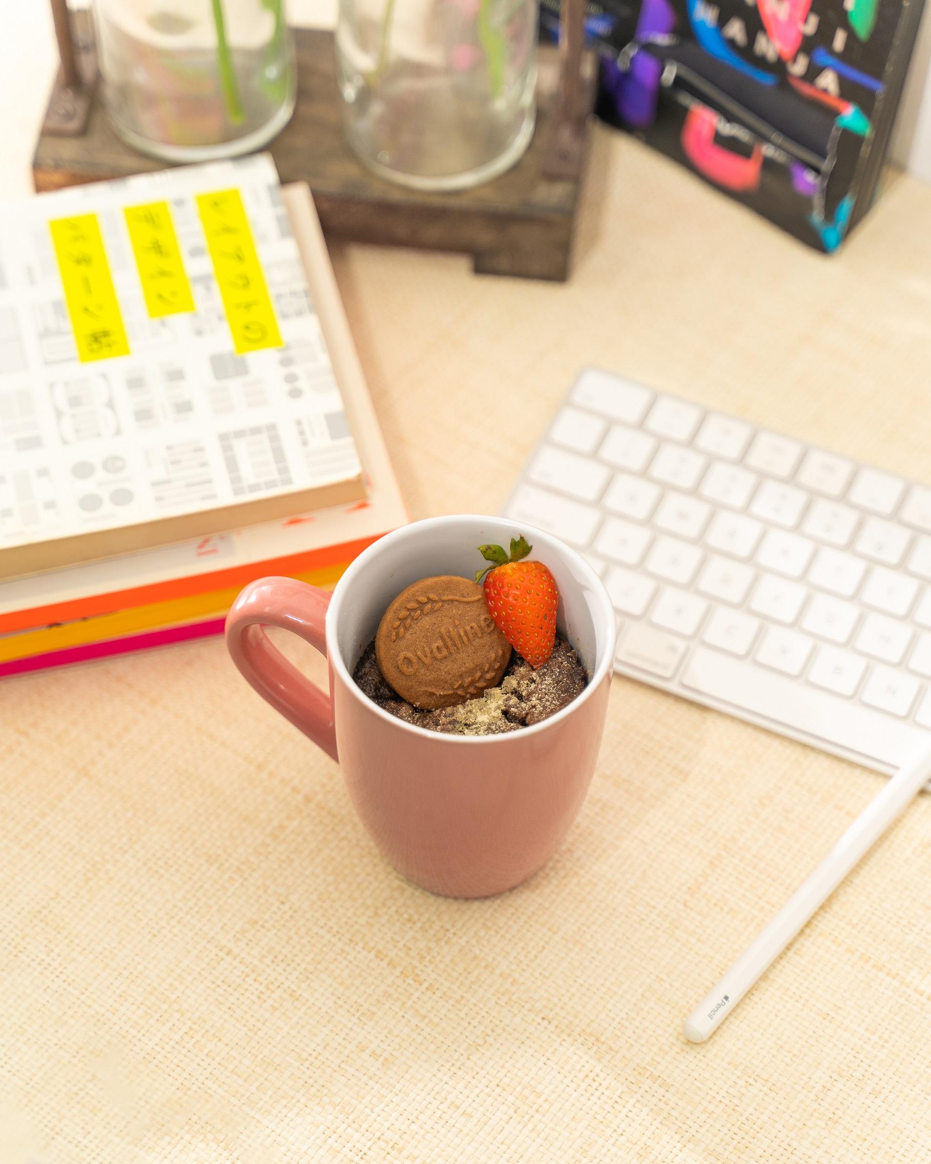 阿華田脆脆流心蛋糕