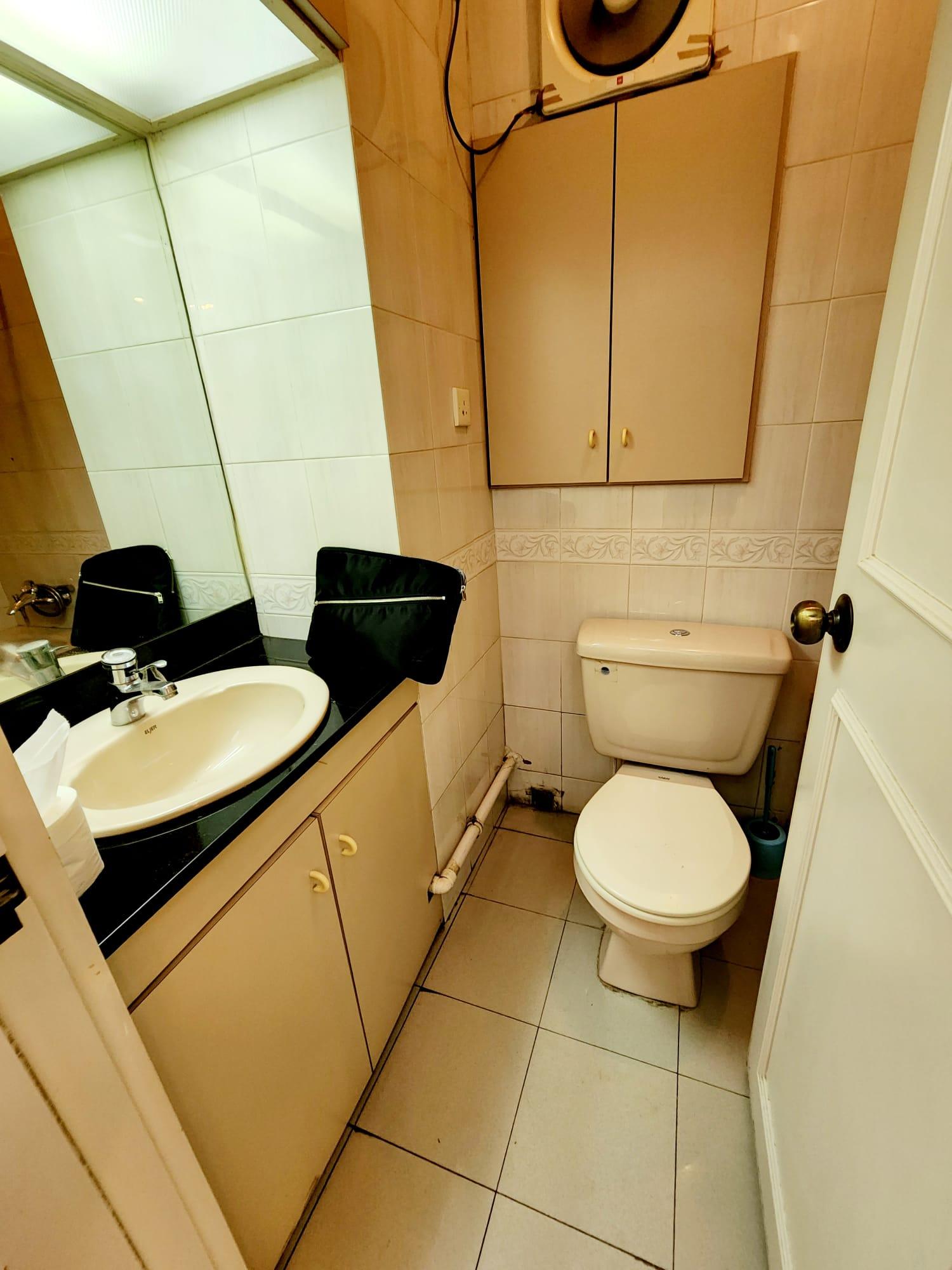 浴室面積闊大。 (代理提供相片)