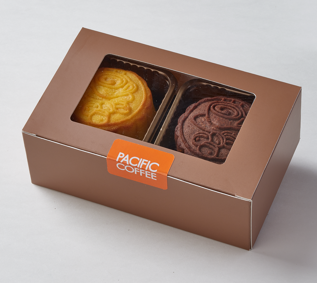Pacific Coffee手工雙色月餅