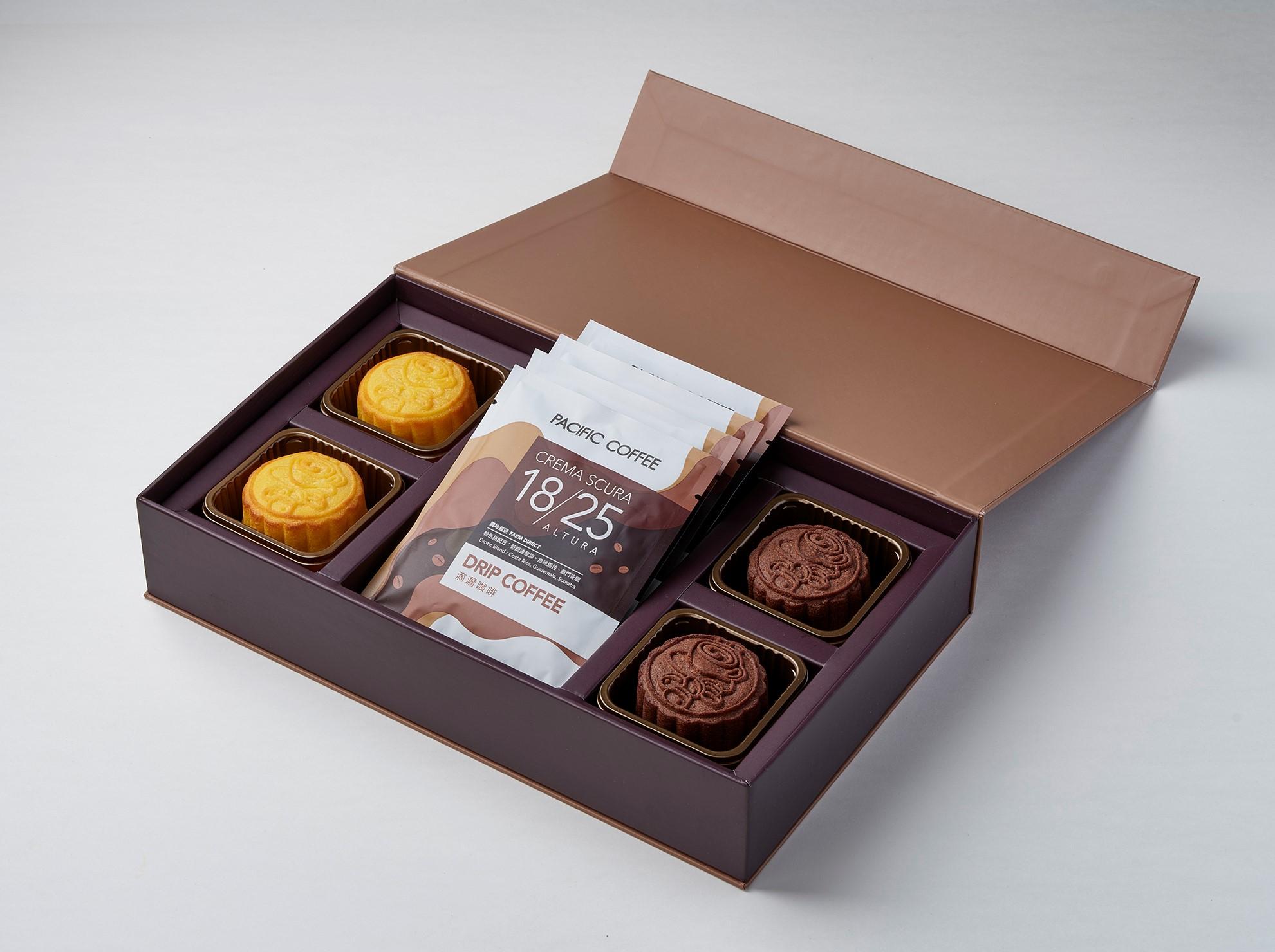 Pacific Coffee手工雙色月餅