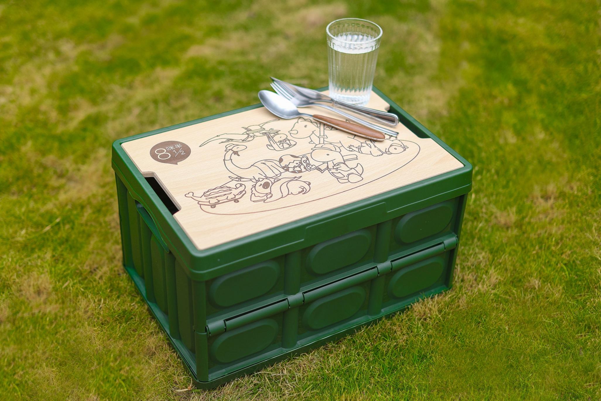 「伴你遊」多功能摺疊式收納箱