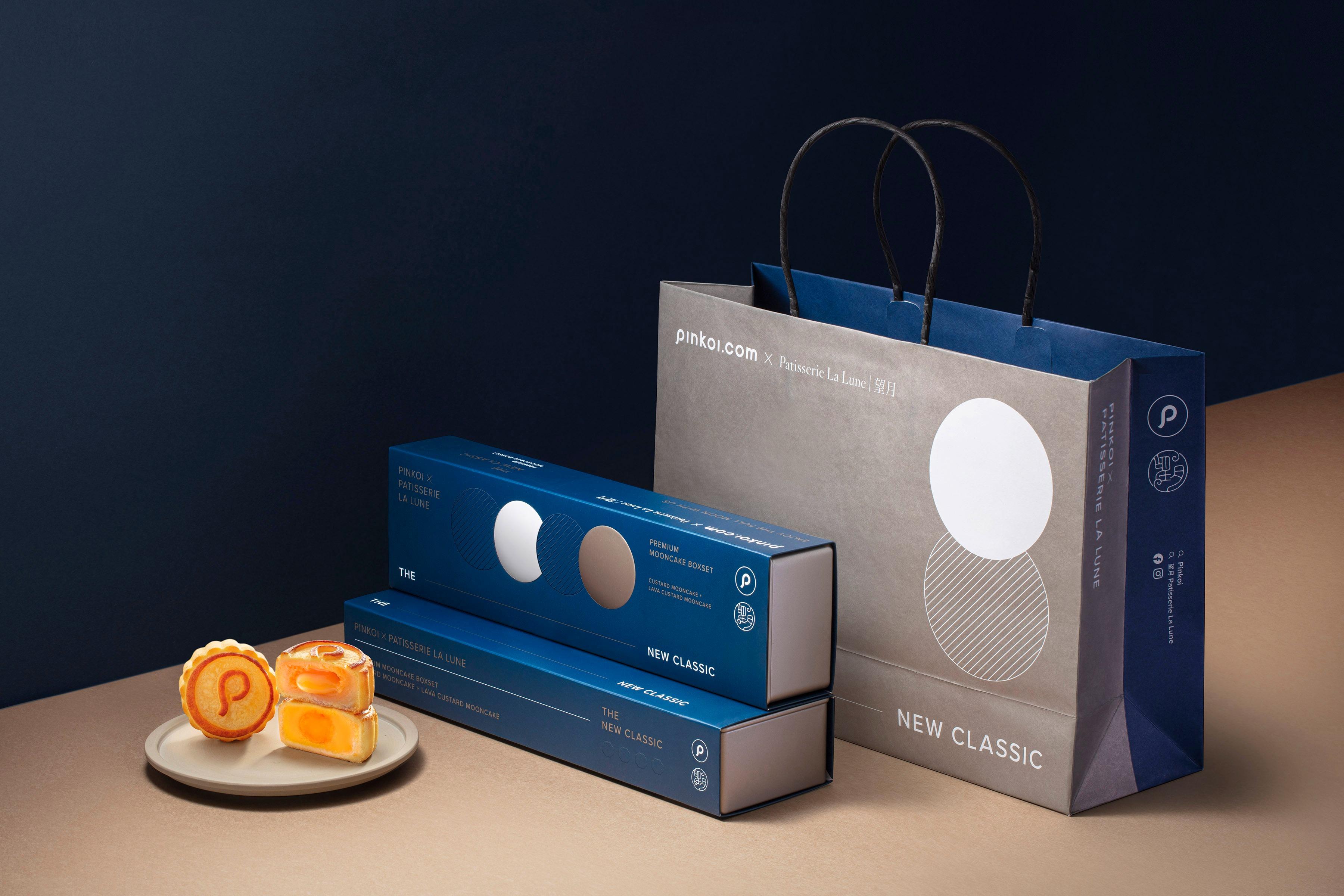 禮盒以Pinkoi Navy為主調。