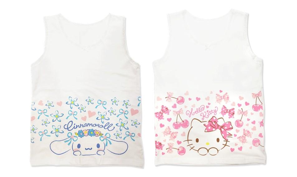 Sanrio童裝卡通純棉背心(2件裝) (特價:$99/2包,只限沙田/大埔/荃灣/將軍澳/元朗一田)