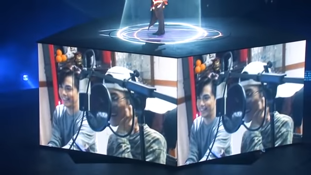 軒仔其後在演唱會播出片段,與Tobey隔空合唱《預言書》。