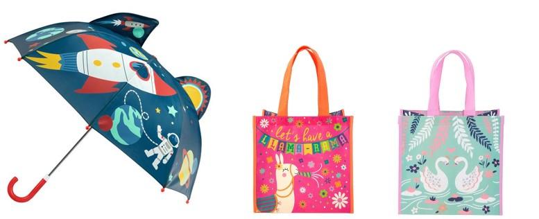 Stories可摺疊童裝雨褸/防水書包套 (特價:$68-$228/件,只限沙田/大埔/荃灣/將軍澳一田)