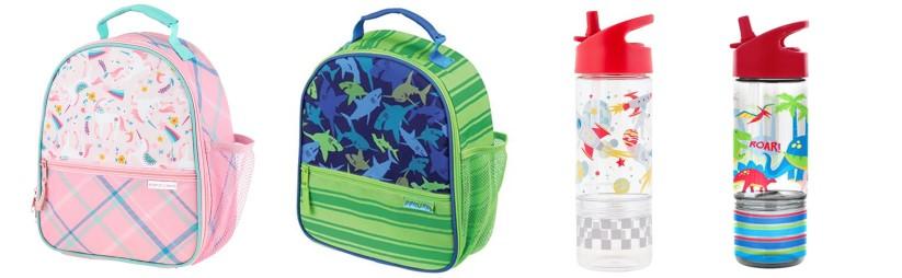 凡購買Stephen Joseph產品,即可以優惠價$99換購小食盒水樽或食物袋乙個 (價值$138-$148)