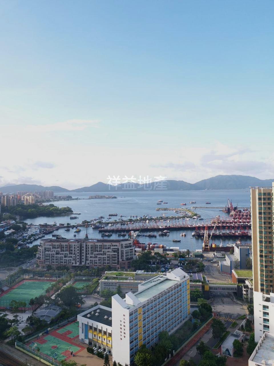 單位大廳和房間均望超開揚海景及市景,景觀吸引。(代理提供相片)