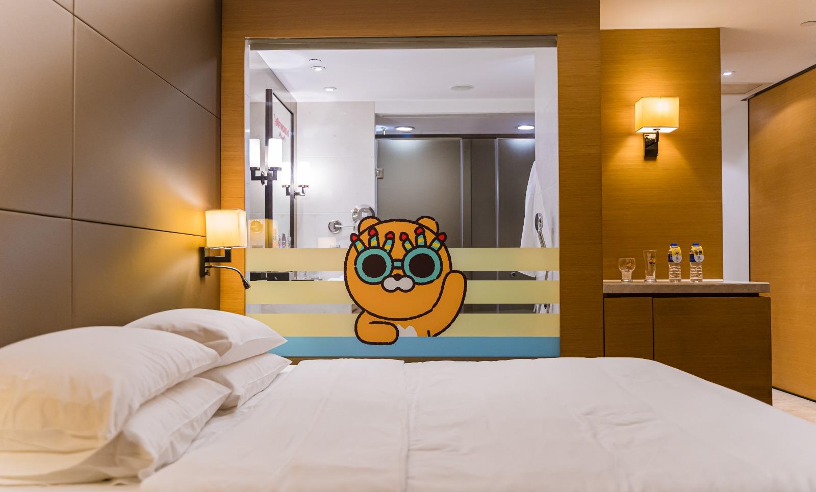 頭獎免費送沙田凱悅酒店「KAKAO FRIENDS」雙人酒店標準客房Staycation