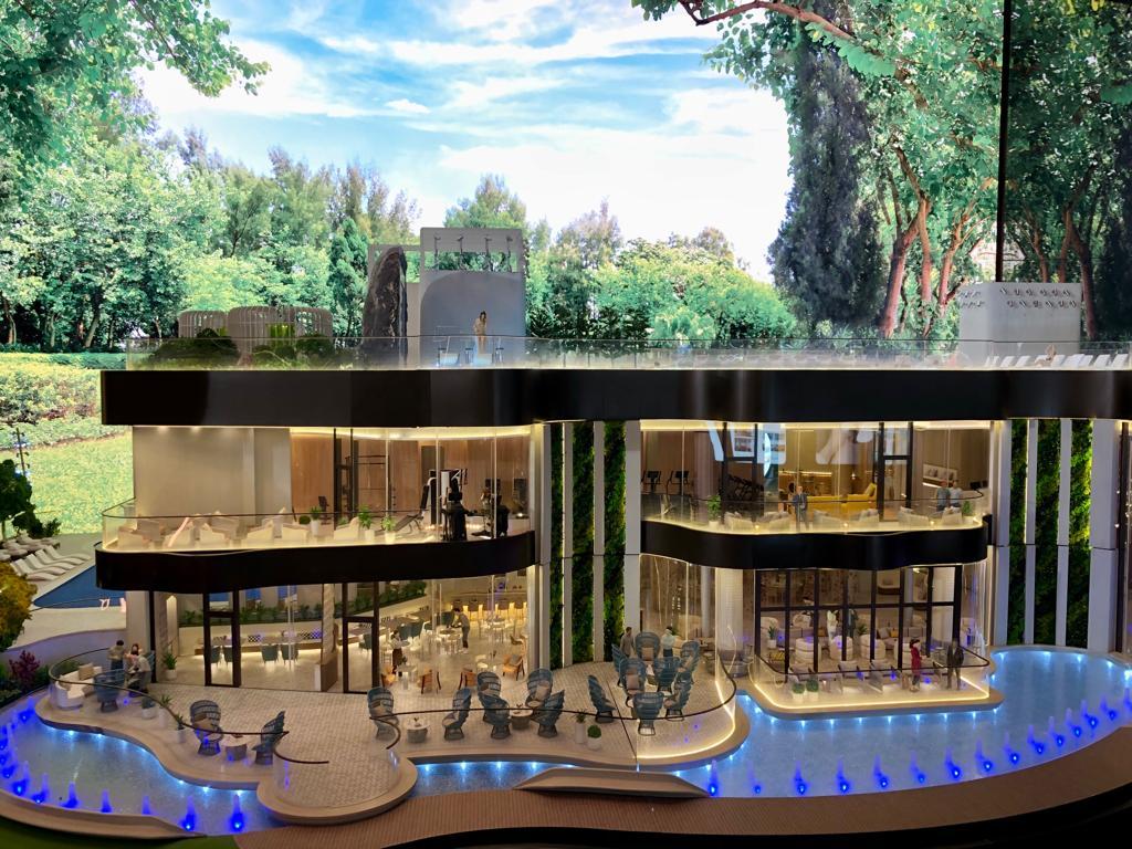 位於美麗華廣場1期的ONE INNOVALE-Archway展銷廳,設有一個住客會所模型,展示會所規模、環境及各種獨特設施。