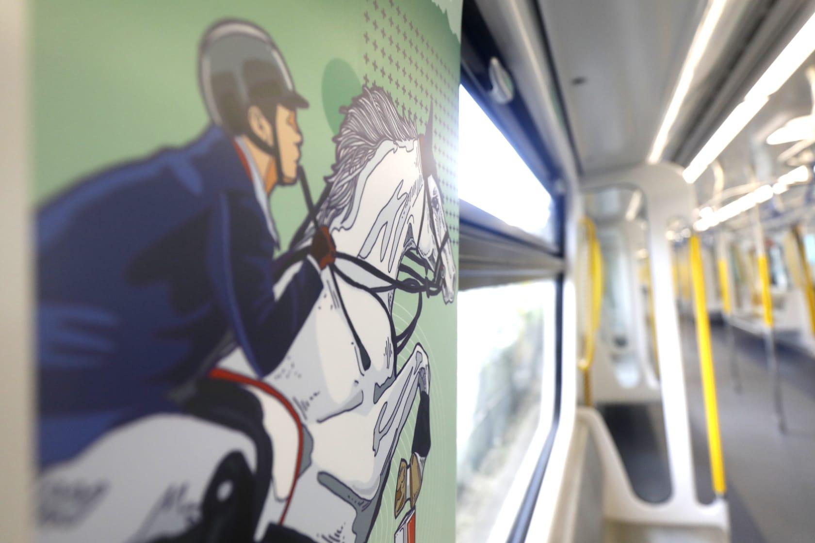 東鐵設藝術列車 藝術家夥沿綫學生設計介紹社區