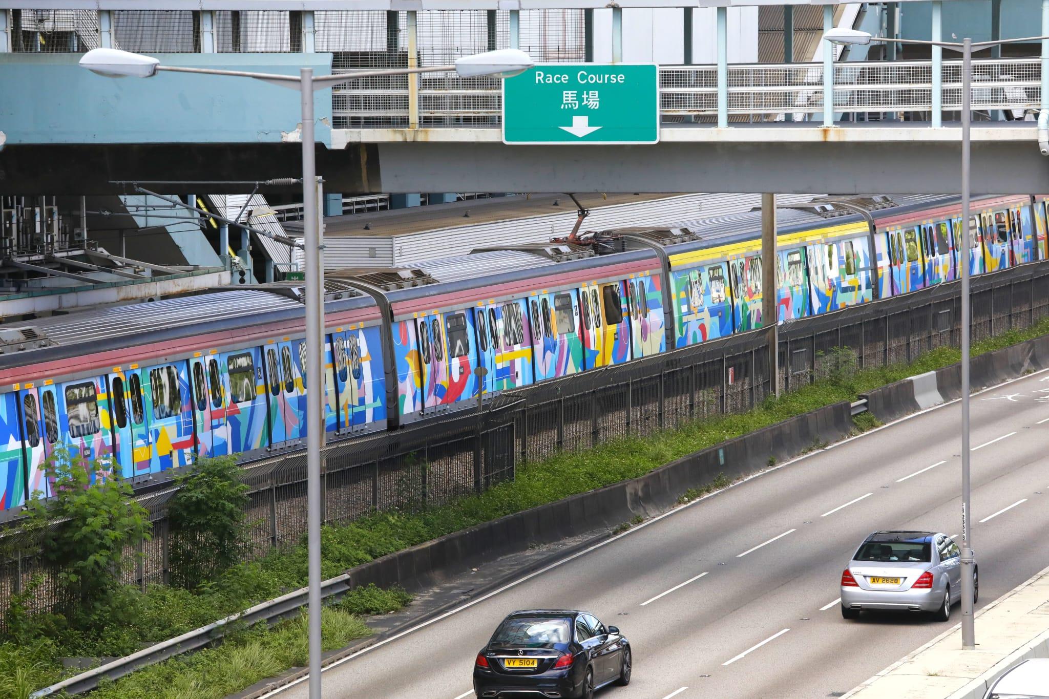 東鐵設藝術列車 藝術家夥沿綫學生設計介紹社區