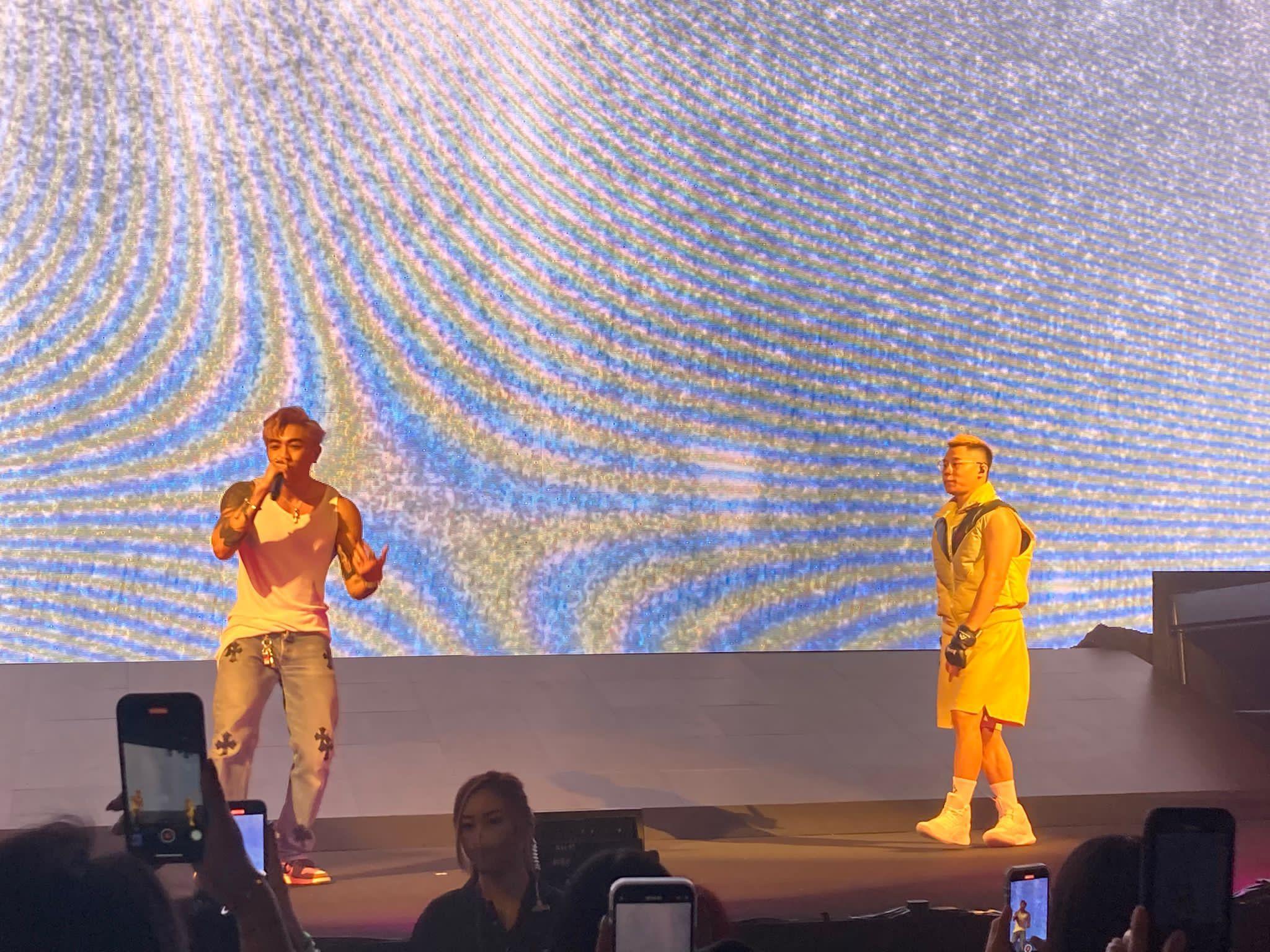 湯令山擔任Tyson首場演唱會嘉賓。