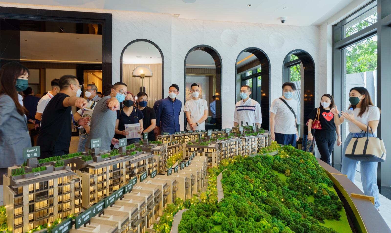 豪宅新盤|林海山城錄逾500組準買家參觀現樓 短期內以招標推售單位