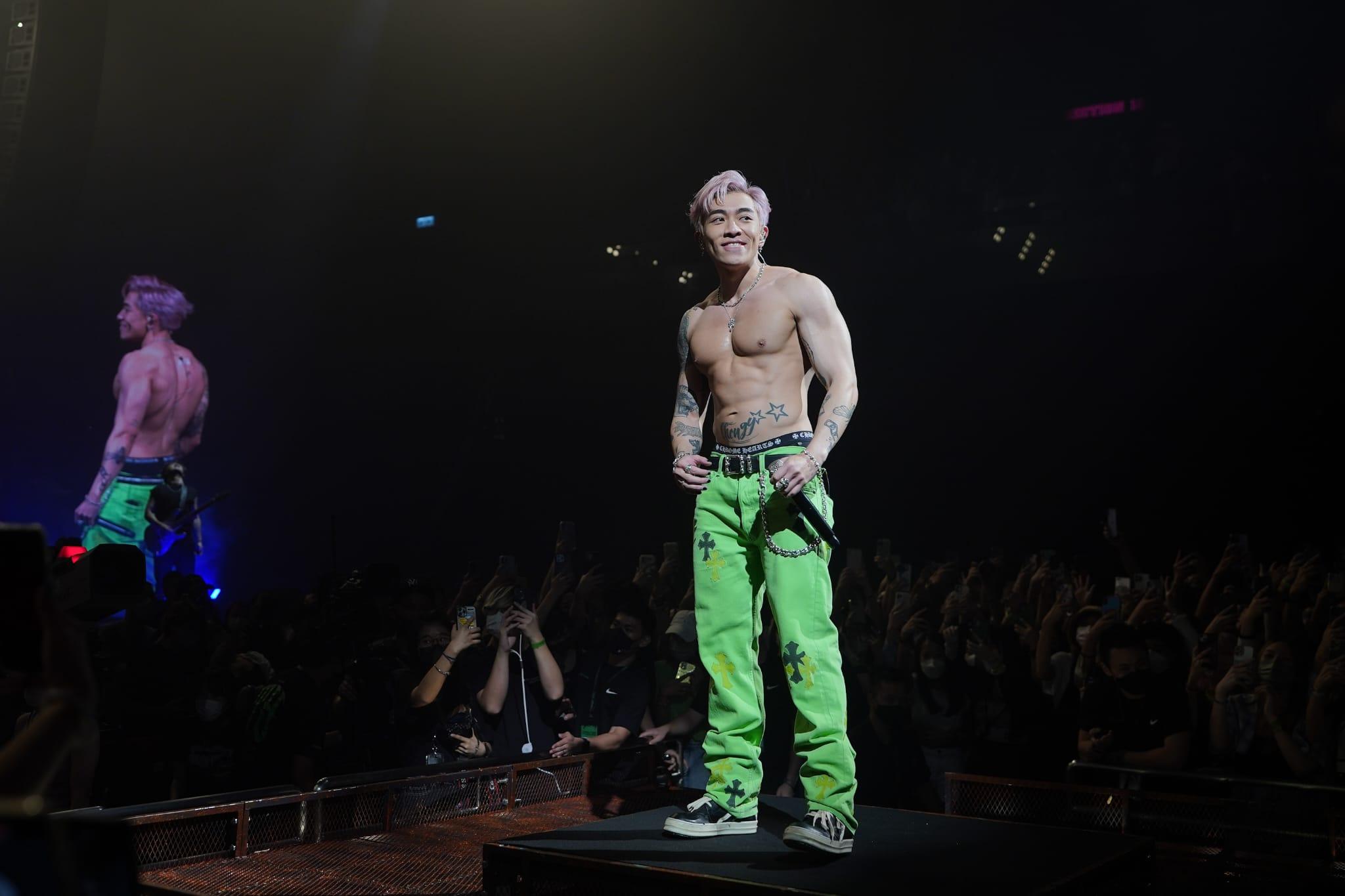 Tyson Yoshi在九展舉行演唱會,全場high爆。