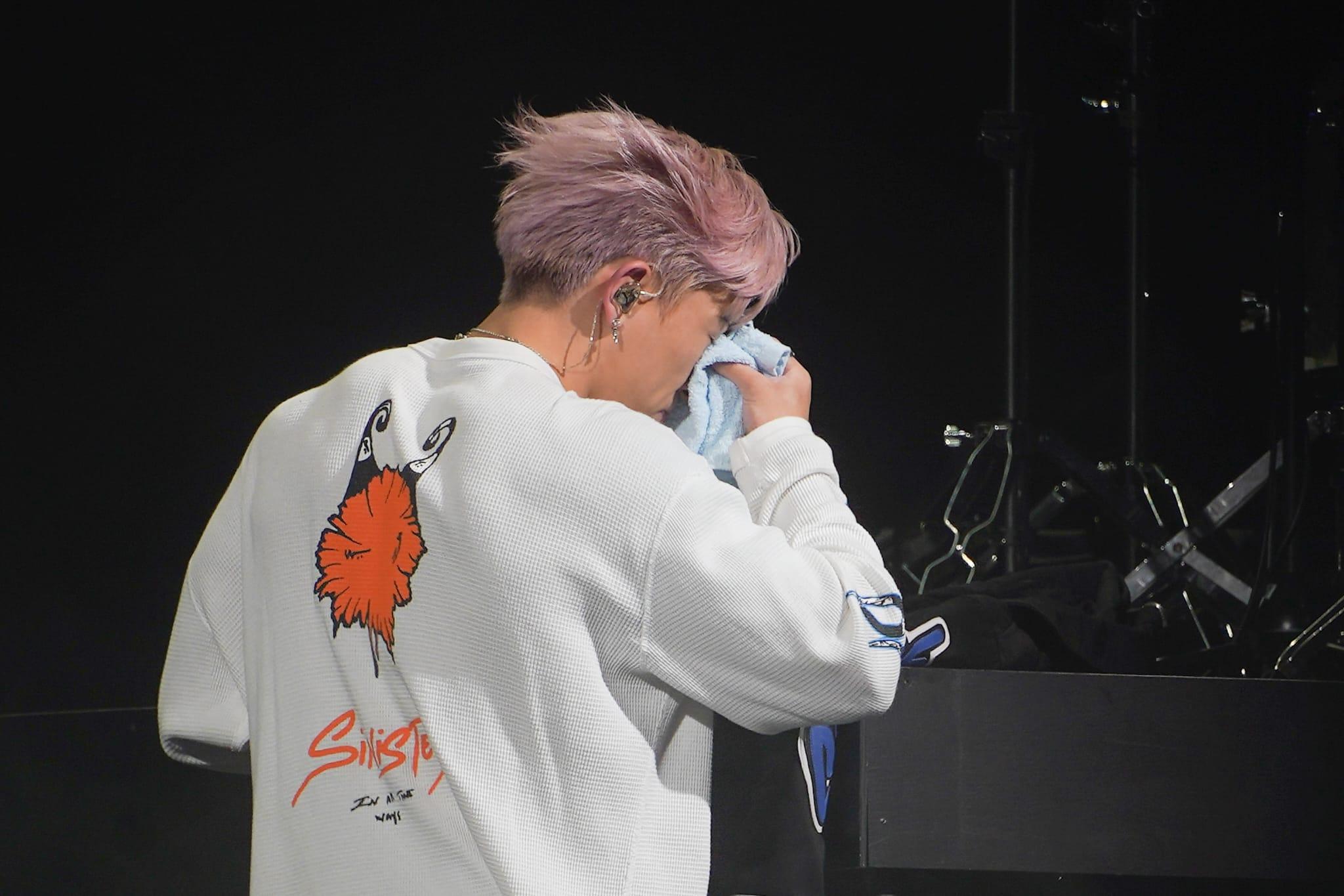 Tyson唱《If I Die》時一度感觸落淚。