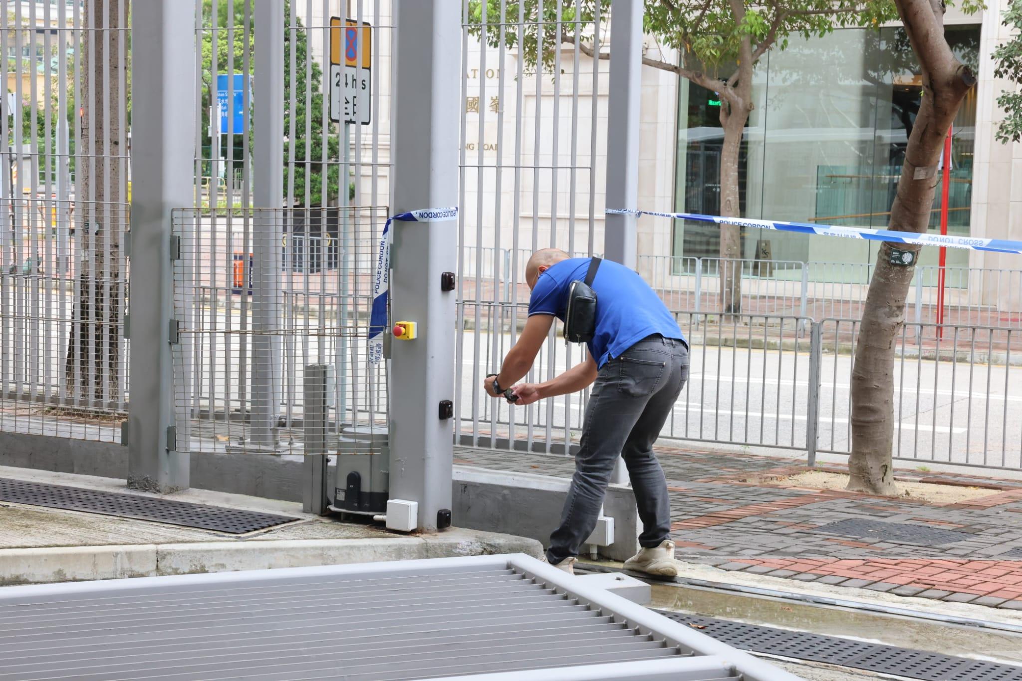 油麻地母嬰健康院鐵閘倒塌 壓斃一名女保安