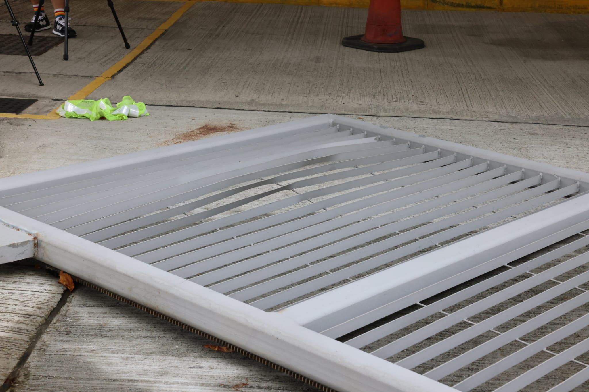 油麻地母嬰健康院鐵閘倒塌 壓斃一名女保安