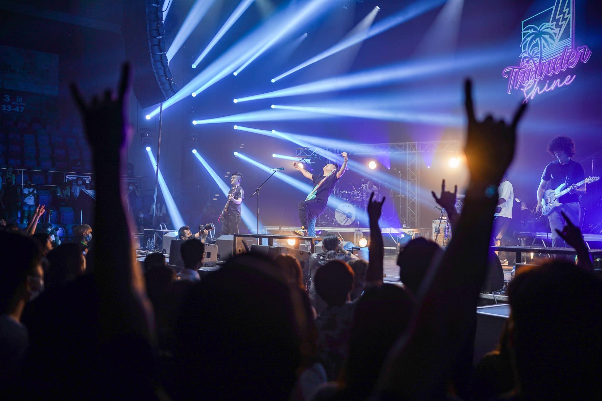 Jason Kui首次Live演繹新作《Thundershine》,全場high爆。(李睿哲攝)