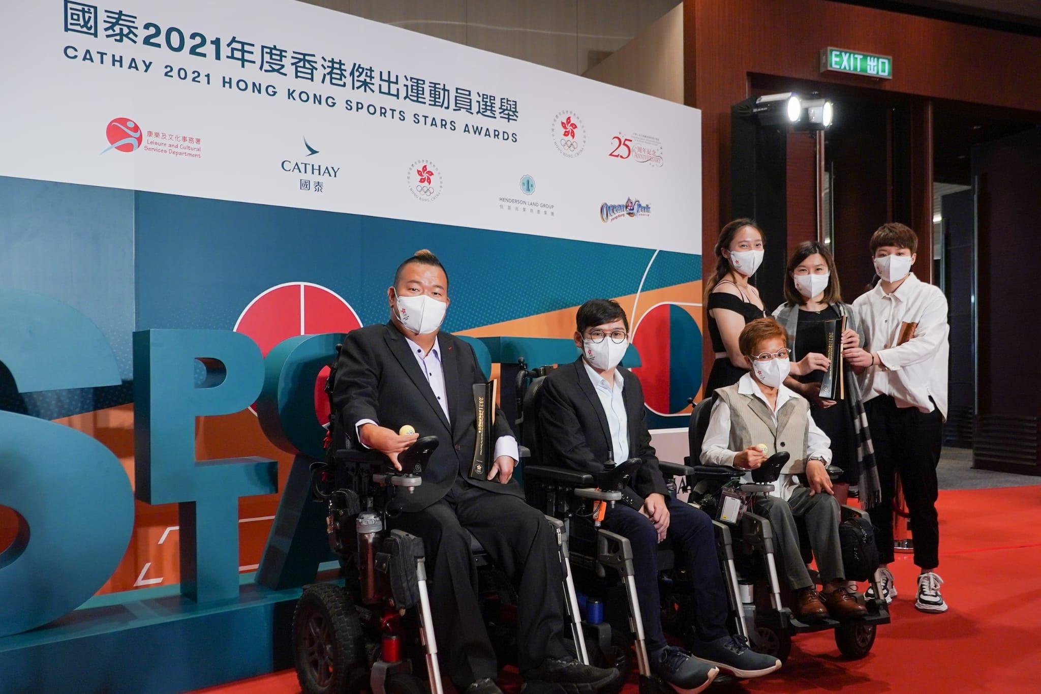 殘疾人士硬地滾球CB4雙打隊伍 乒乓球女子隊